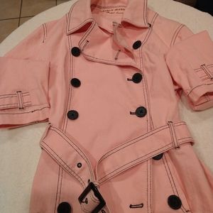 Baby pink coat by Lauren Jeans